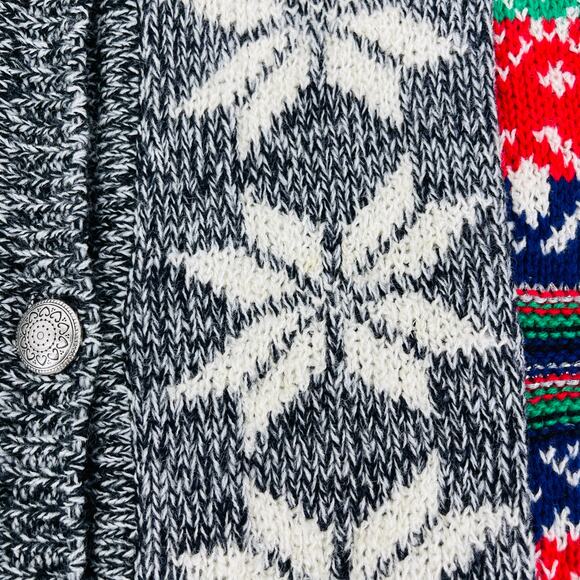 Vintage Hasting & Smith Petites Multi Color Cardigan Sweater Size S (or M) - GUC - Picture 13 of 13